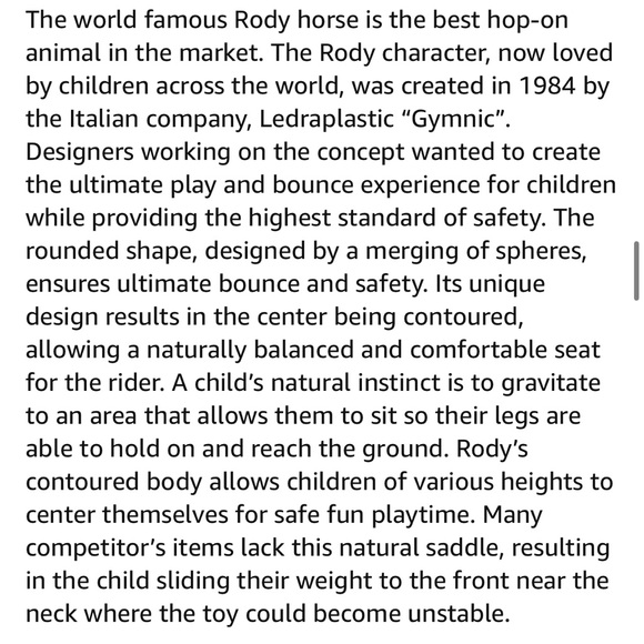 Rody Rider Bouncing Riding Toy Blue - Picture 5 of 16